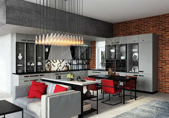 Планировка  кухни