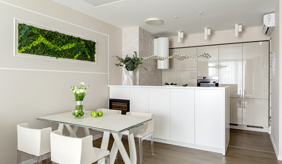 Белая кухня в Липецке