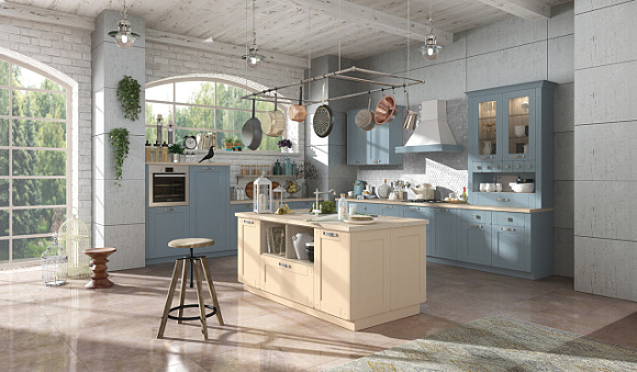 Дизайн кухни-столовой-гостиной