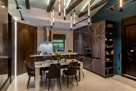 проект П-образной кухни