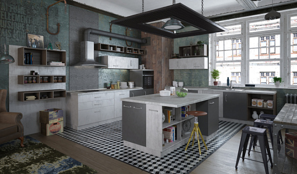 Серая кухня в Южно-Сахалинске