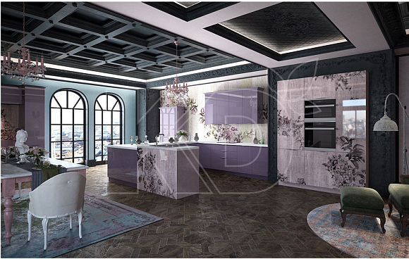 выбрать кухню модерн