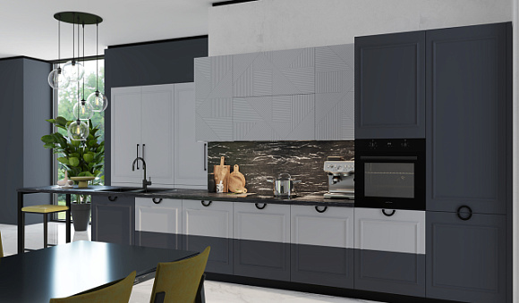 Кухни с островом и полуостровом