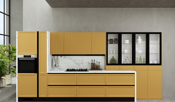 Желтая кухня в Воронеже