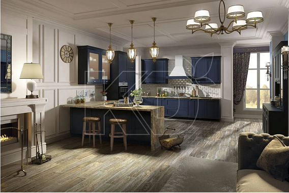 проект П-образной кухни