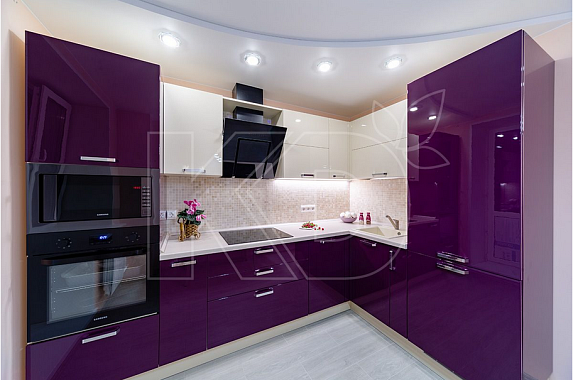 Современные угловые кухни