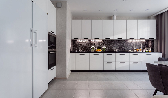 Светлая кухня в Обнинске