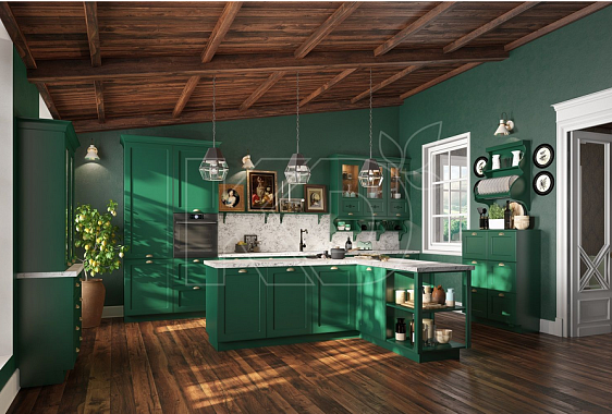 Деревянная кухня