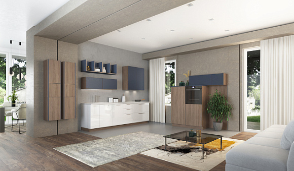 Белая кухня в Липецке