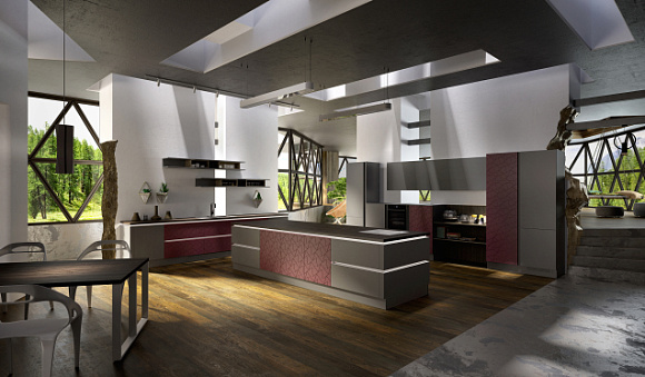 Темная кухня в Тольятти