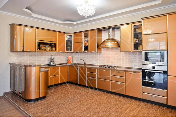 проект П-образной кухни