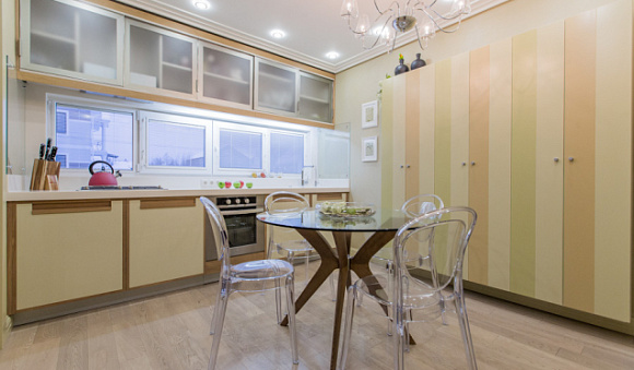 Светлая кухня в Арзамасе