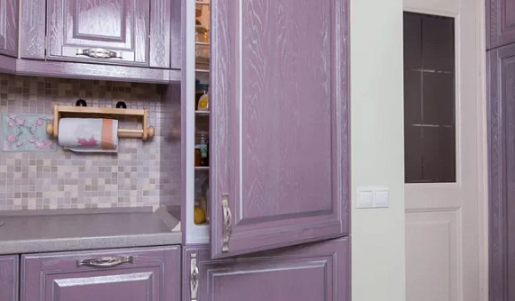 Фиолетовая кухня во Владивостоке