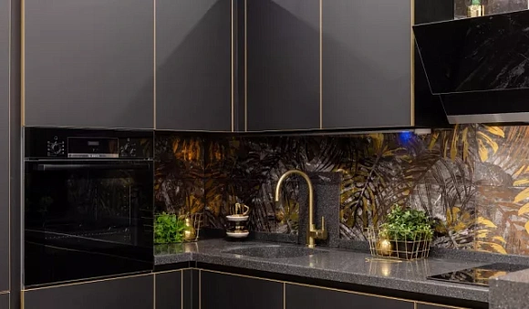 Черная кухня в Новосибирске