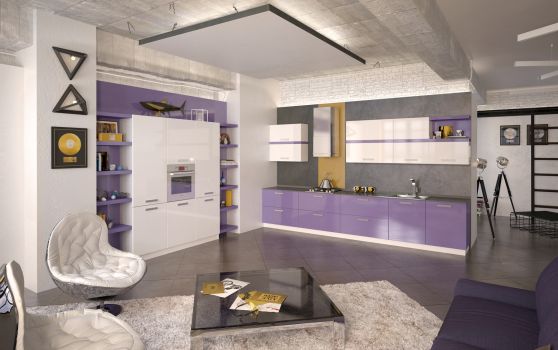 Как выбрать цвет кухонного гарнитура