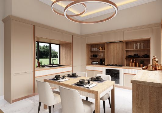 Светлые кухни, темные кухни