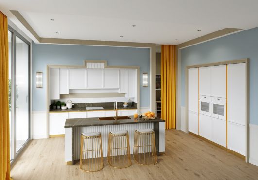 Как расположить технику на кухне