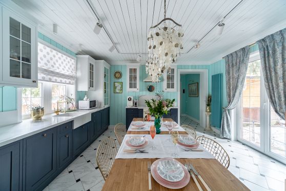 Дизайн кухни в стиле кантри