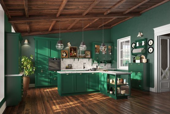 Выбор кухонной цветовой палитры