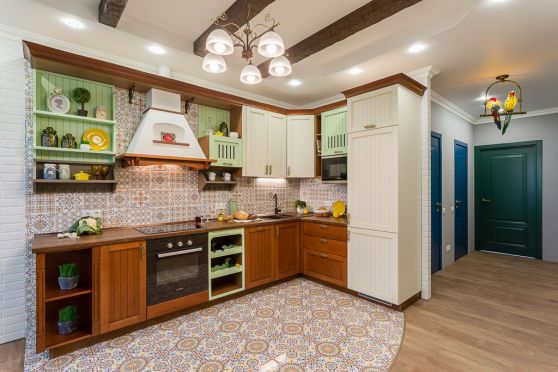 Кухонный гарнитур для маленькой кухни