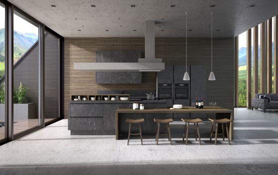 Кухни без ручек